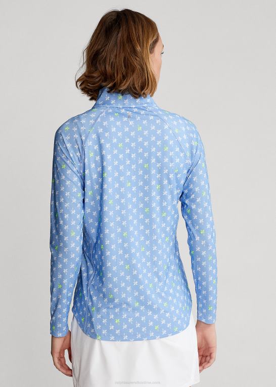 Kvinder Ralph Lauren jersey pullover med kvart lynlås Z426B9497