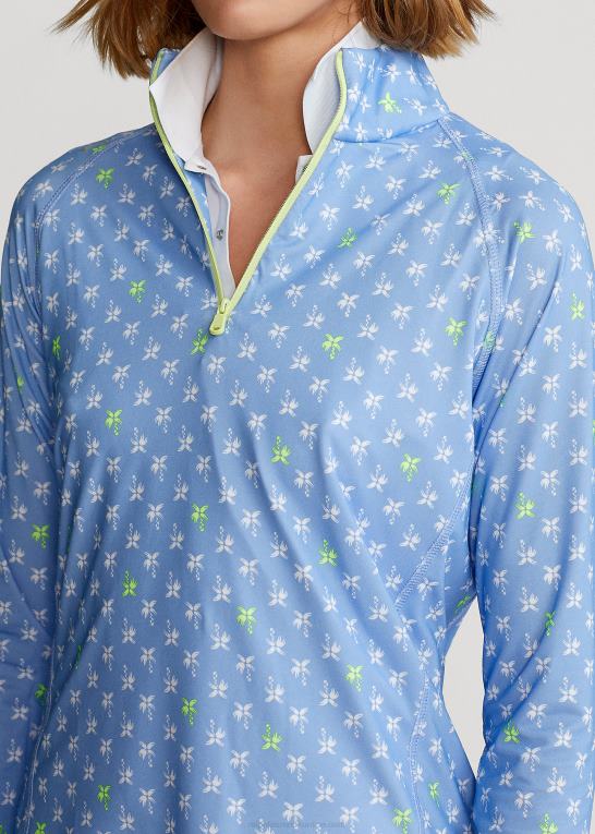 Kvinder Ralph Lauren jersey pullover med kvart lynlås Z426B9497