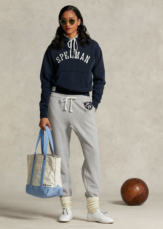 flyverflåde Kvinder Ralph Lauren hættetrøje med logo fra spelman-kollektionen Z426B3314