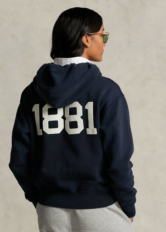 flyverflåde Kvinder Ralph Lauren hættetrøje med logo fra spelman-kollektionen Z426B3314