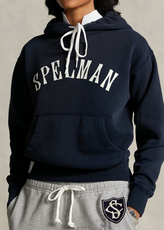 flyverflåde Kvinder Ralph Lauren hættetrøje med logo fra spelman-kollektionen Z426B3314