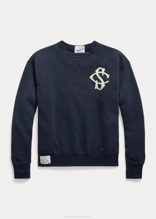 flyverflåde Kvinder Ralph Lauren spelman kollektion patch sweatshirt Z426B3317