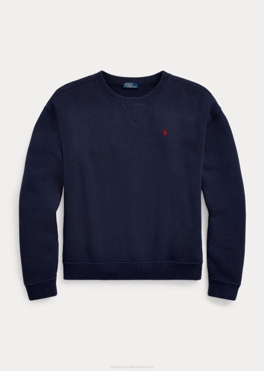 krydstogtflåde Kvinder Ralph Lauren fleece pullover med rund hals Z426B9099
