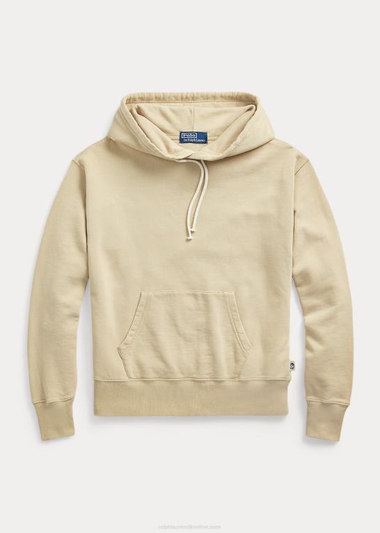 tan Kvinder Ralph Lauren hættetrøje i økologisk bomuldsfleece Z426B3187