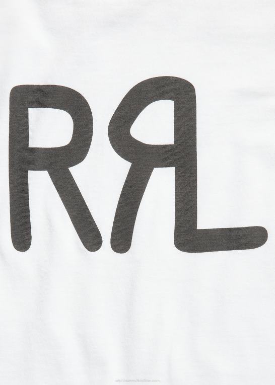 hvid Kvinder Ralph Lauren T-shirt i bomuldsjersey med logo Z426B3679