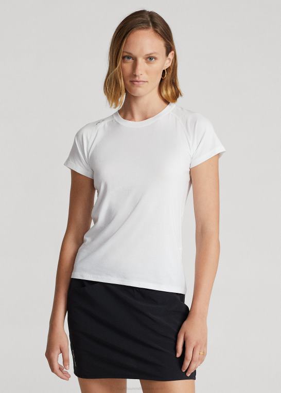 keramisk hvid Kvinder Ralph Lauren jersey kortærmet t-shirt Z426B9384