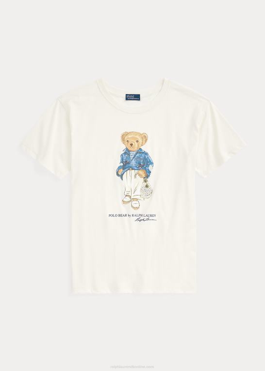 nevis Kvinder Ralph Lauren polo bear jersey t-shirt Z426B3042