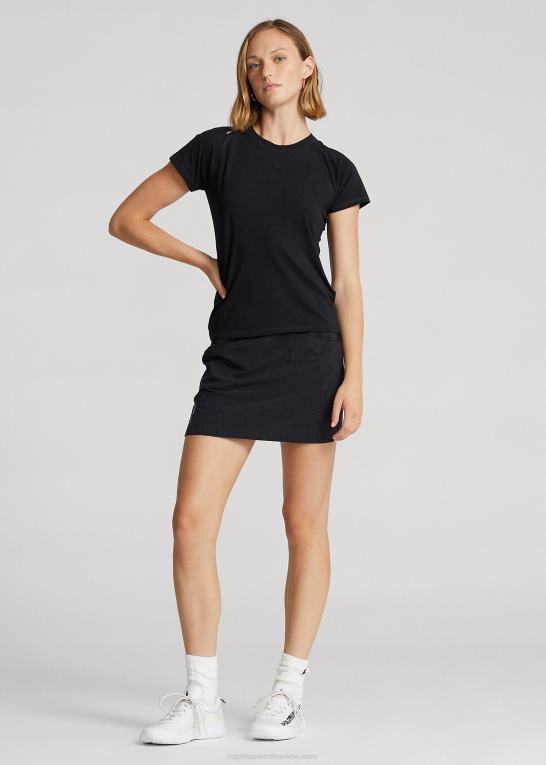 sort Kvinder Ralph Lauren jersey kortærmet t-shirt Z426B9386