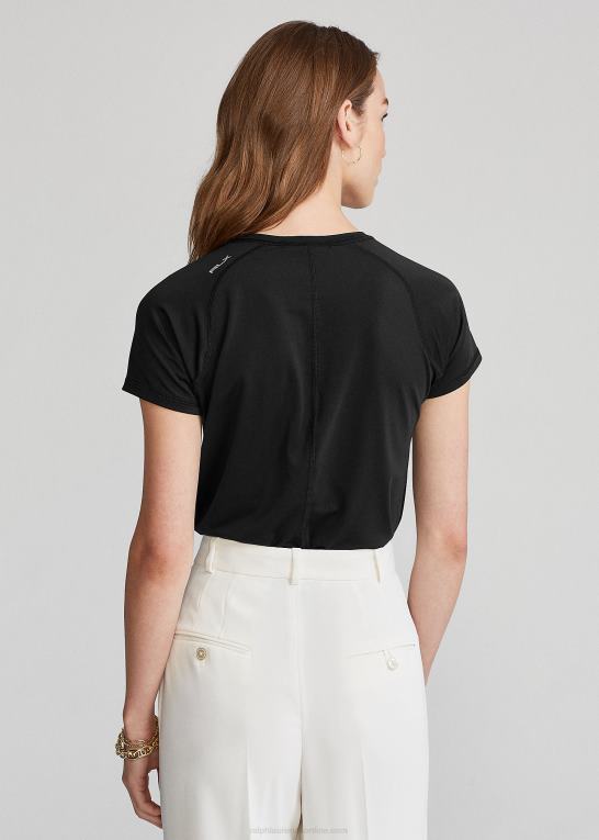 sort Kvinder Ralph Lauren performance jersey kortærmet t-shirt Z426B3761