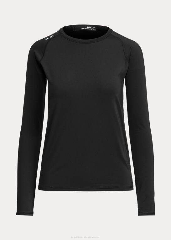 sort Kvinder Ralph Lauren performance jersey langærmet t-shirt Z426B3762
