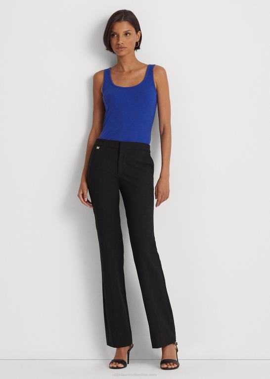 blå saturn Kvinder Ralph Lauren tanktop i bomuldsblanding Z426B4310