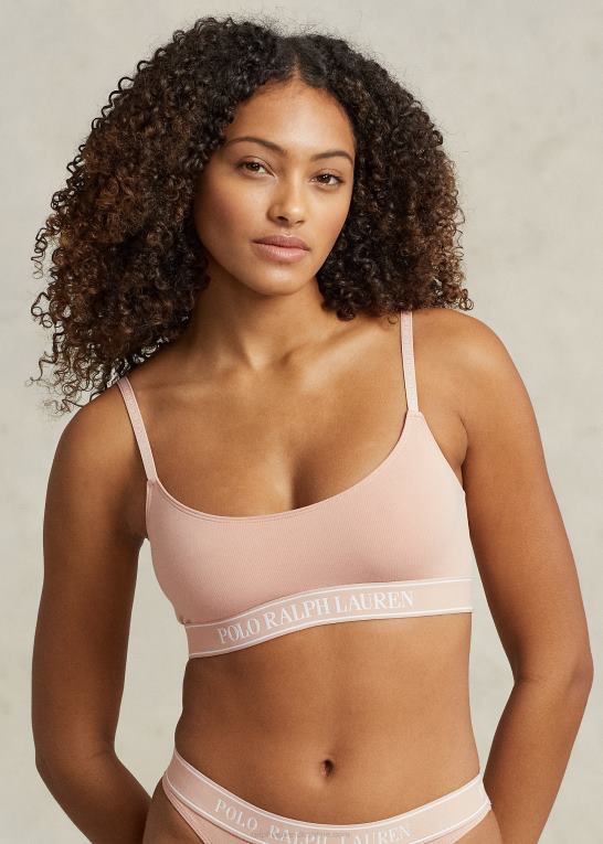 ler Kvinder Ralph Lauren gentag-logo cropped scoopneck tank Z426B3384