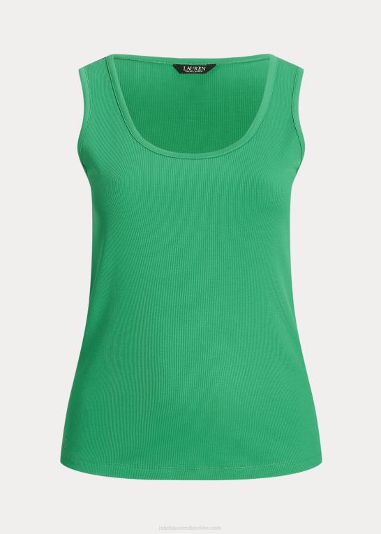palmeblad Kvinder Ralph Lauren stretch bomulds tank Z426B4524