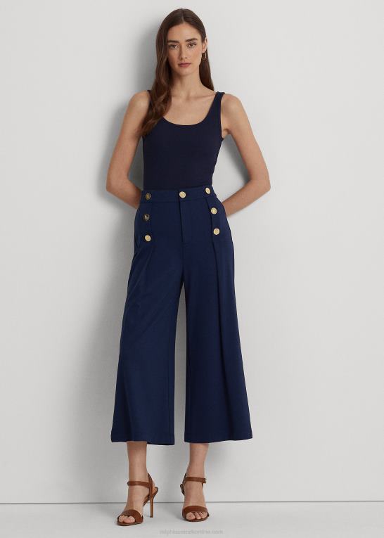 raffineret flåde Kvinder Ralph Lauren tanktop i bomuldsblanding Z426B4312