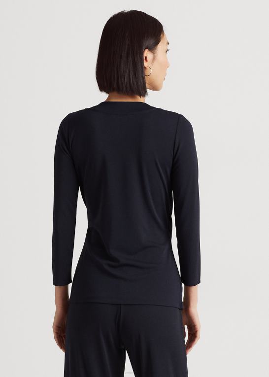 flåde Kvinder Ralph Lauren stretch jersey top Z426B4279