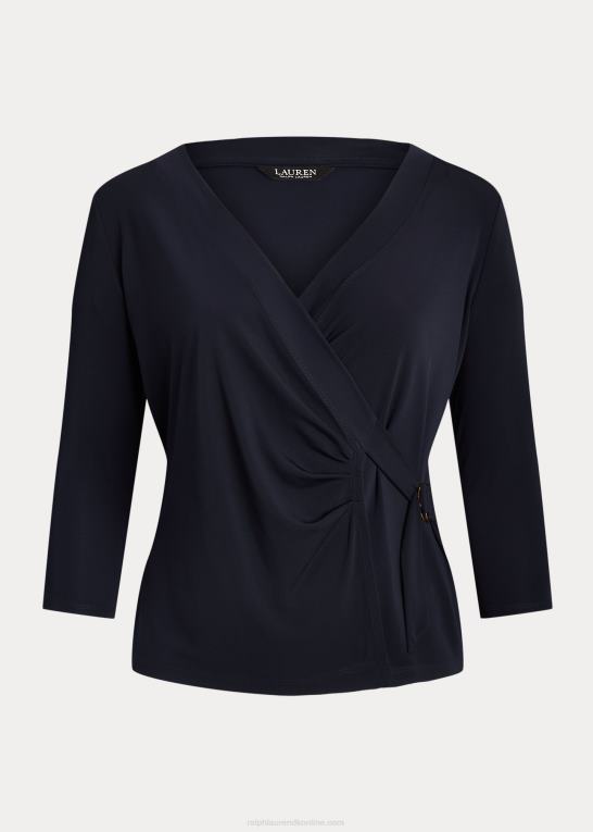 flåde Kvinder Ralph Lauren stretch jersey top Z426B4492