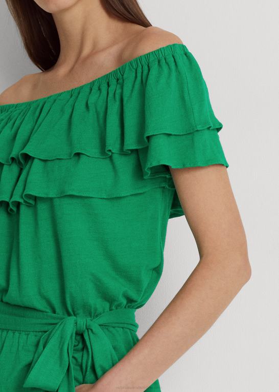 palmeblad Kvinder Ralph Lauren jersey off-the-shoulder top Z426B3856