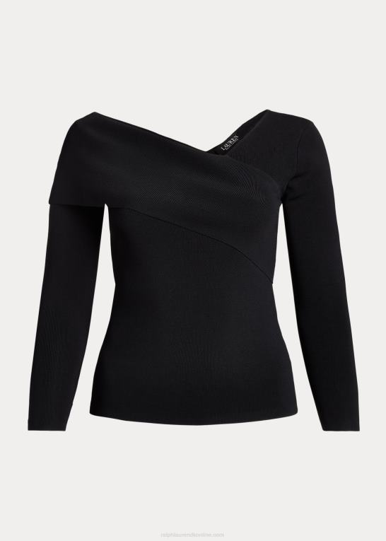 Kvinder Ralph Lauren asymmetrisk langærmet sweater Z426B4781