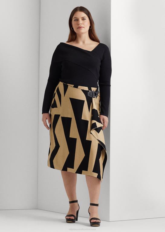 Kvinder Ralph Lauren asymmetrisk langærmet sweater Z426B4781