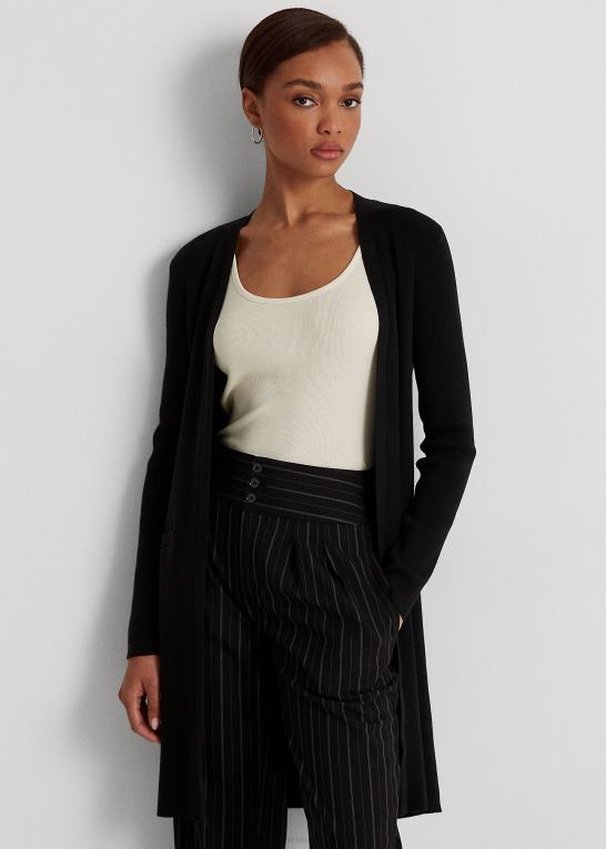 Kvinder Ralph Lauren cardigan i bomuldsblanding Z426B9503