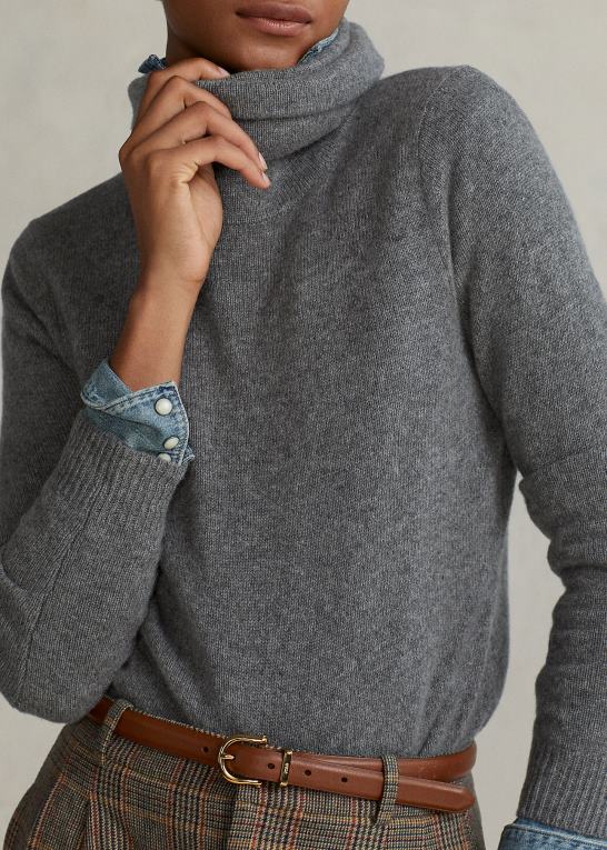 Kvinder Ralph Lauren kashmir rullekrave Z426B9487