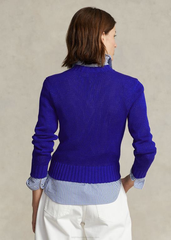 Royal Kvinder Ralph Lauren bomuldstrøje med rund hals Z426B3197