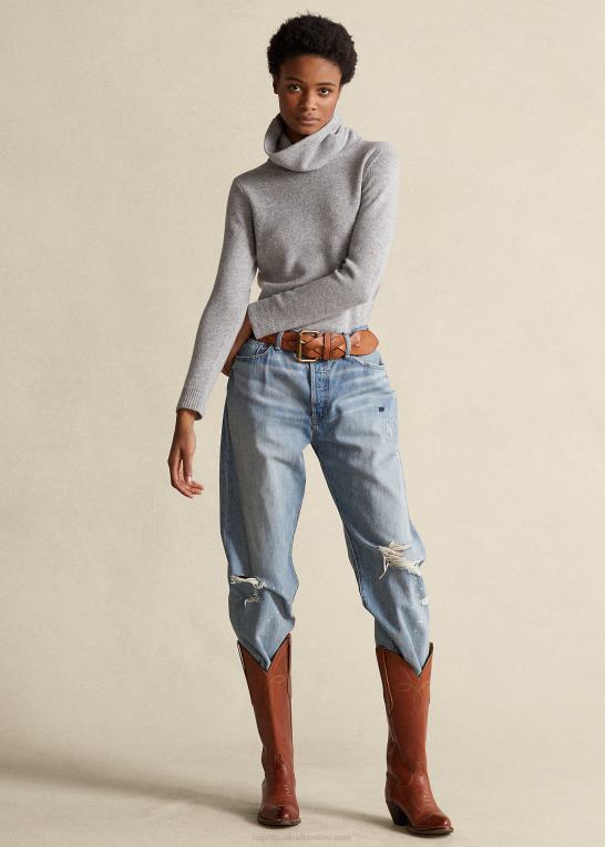 brume lyng Kvinder Ralph Lauren kashmir rullekrave Z426B4741