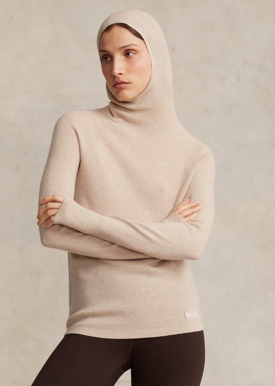 klitbrun lyng Kvinder Ralph Lauren trøje i merinould Z426B3048