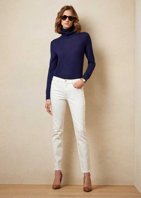 lux marine Kvinder Ralph Lauren kashmir rullekrave Z426B3529