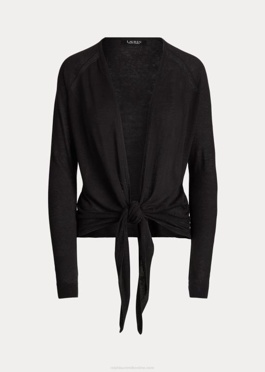 sort Kvinder Ralph Lauren cardigan foran Z426B4035