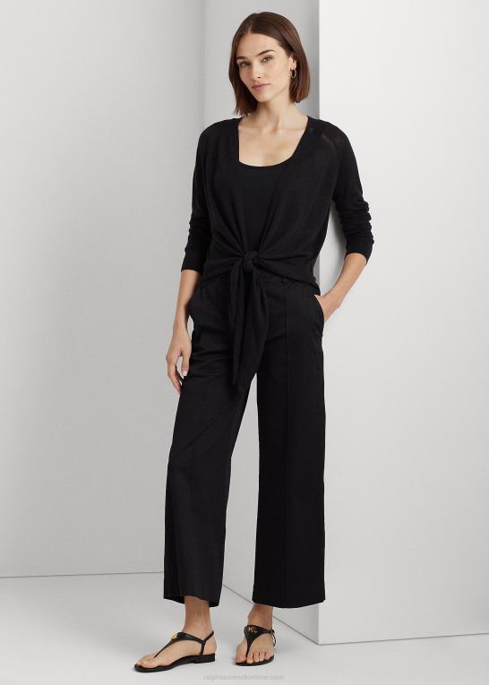 sort Kvinder Ralph Lauren cardigan foran Z426B4035