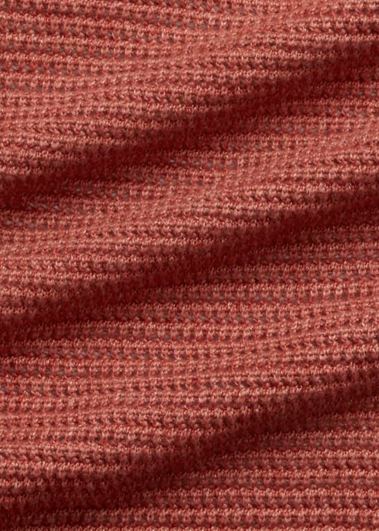 støvet pink Kvinder Ralph Lauren pointelle cardigan i hør-bomuld Z426B3653