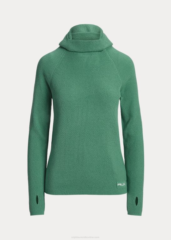 tømmerflåde grøn Kvinder Ralph Lauren trøje i merinould Z426B3047