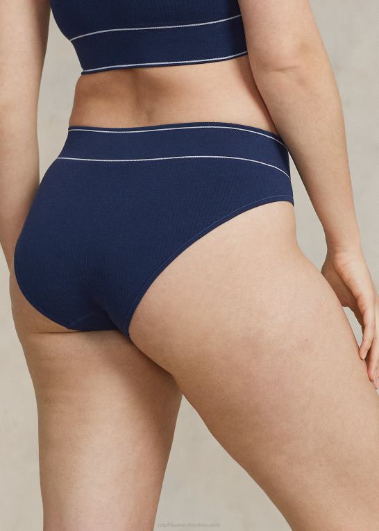 flåde Kvinder Ralph Lauren logo sømløs high-rise trusse Z426B3381
