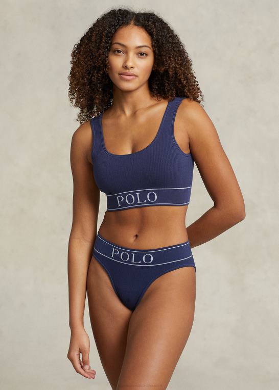 flåde Kvinder Ralph Lauren logo sømløs moderne trusse Z426B3386