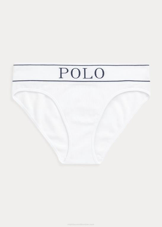 hvid sky Kvinder Ralph Lauren logo sømløs moderne trusse Z426B3369