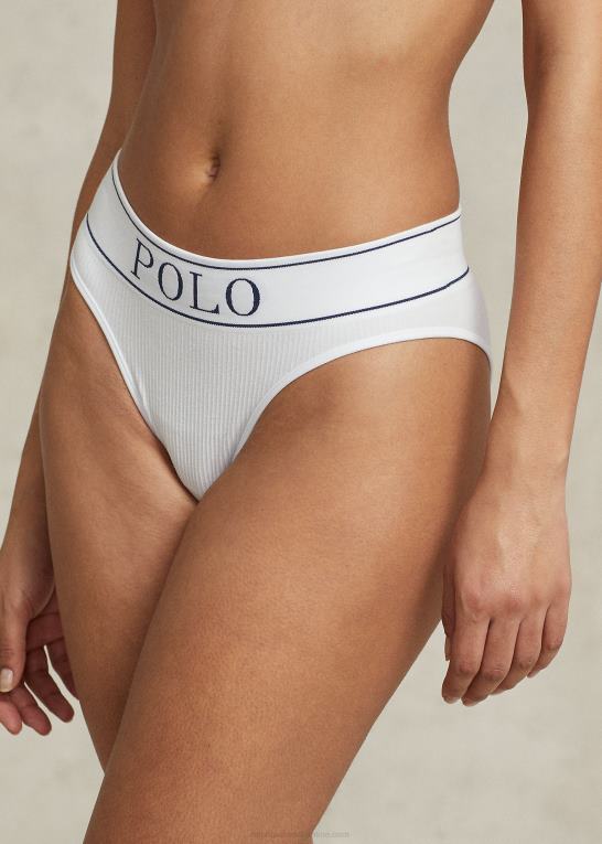 hvid sky Kvinder Ralph Lauren logo sømløs moderne trusse Z426B3369