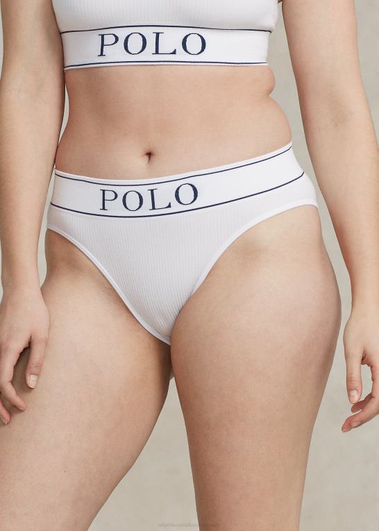 hvid sky Kvinder Ralph Lauren logo sømløs moderne trusse Z426B3369