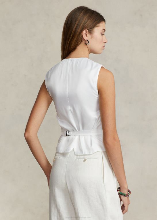 Kvinder Ralph Lauren linned-front vest Z426B2914