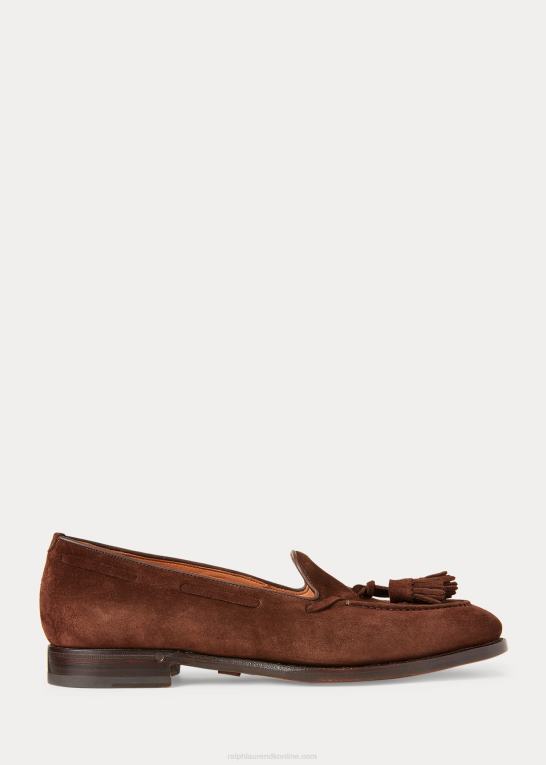 mink Mænd Ralph Lauren luther kvast ruskind loafer Z426B2161