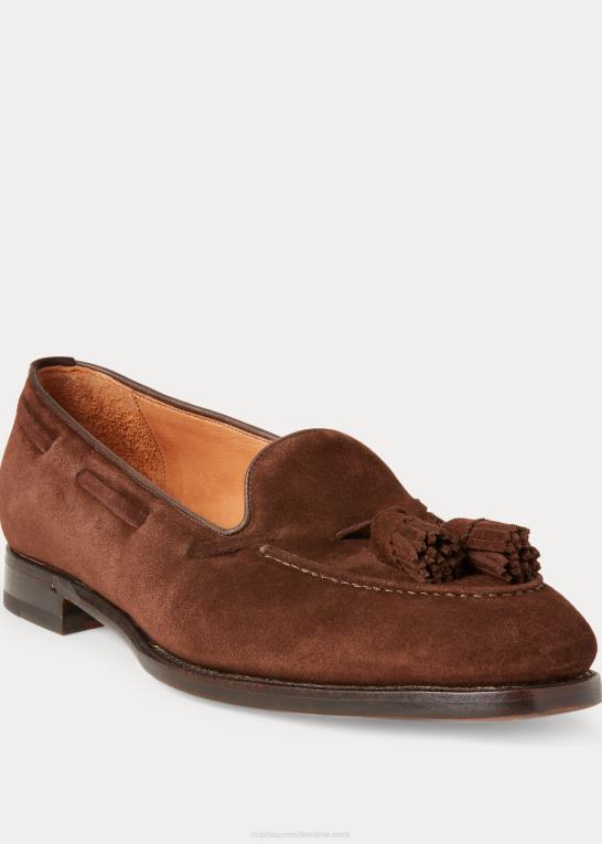 mink Mænd Ralph Lauren luther kvast ruskind loafer Z426B2161