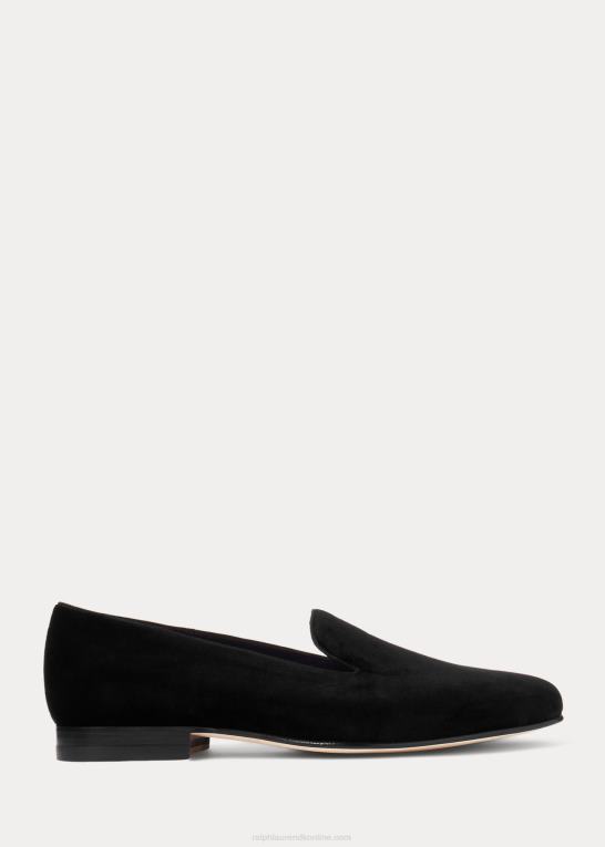 sort Mænd Ralph Lauren alonzo fløjlssko Z426B8742