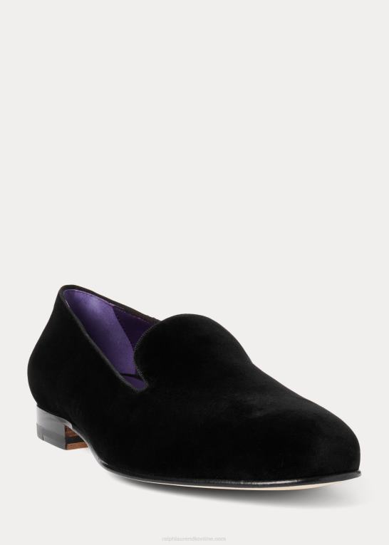 sort Mænd Ralph Lauren alonzo fløjlssko Z426B8742