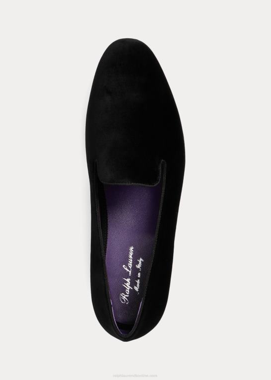 sort Mænd Ralph Lauren alonzo fløjlssko Z426B8742