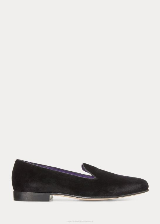 sort Mænd Ralph Lauren alonzo fløjlssko Z426B8743
