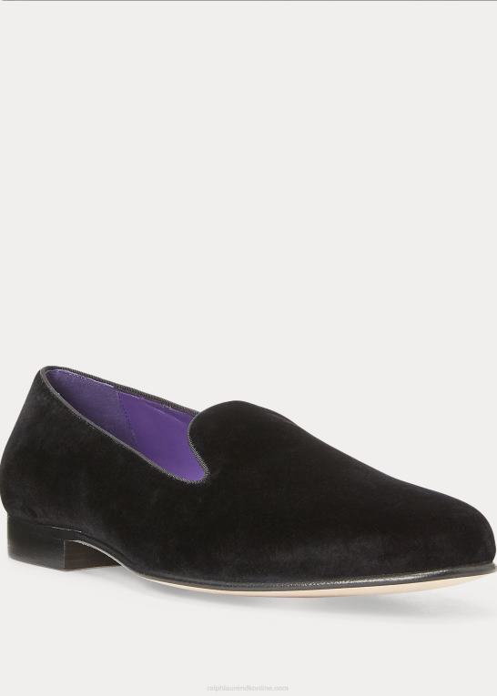 sort Mænd Ralph Lauren alonzo fløjlssko Z426B8743