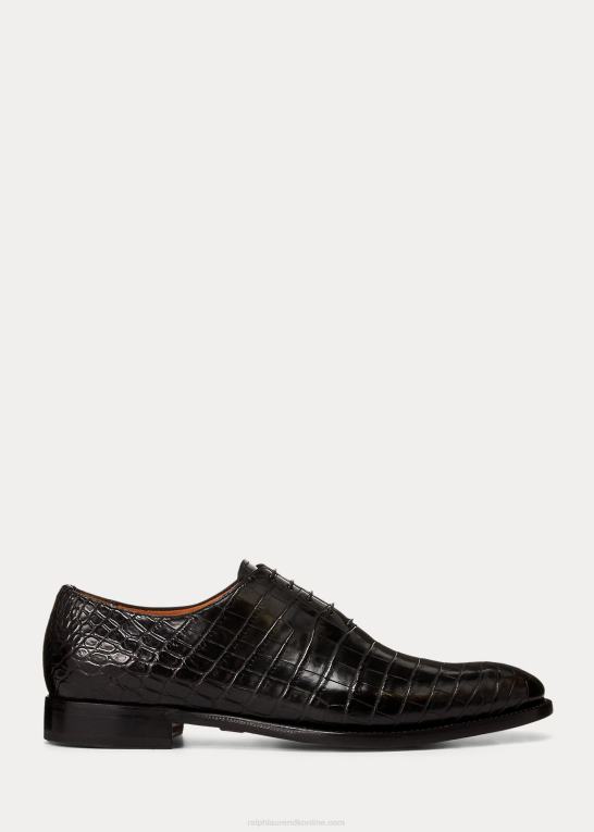sort Mænd Ralph Lauren darby krokodille sko Z426B8739