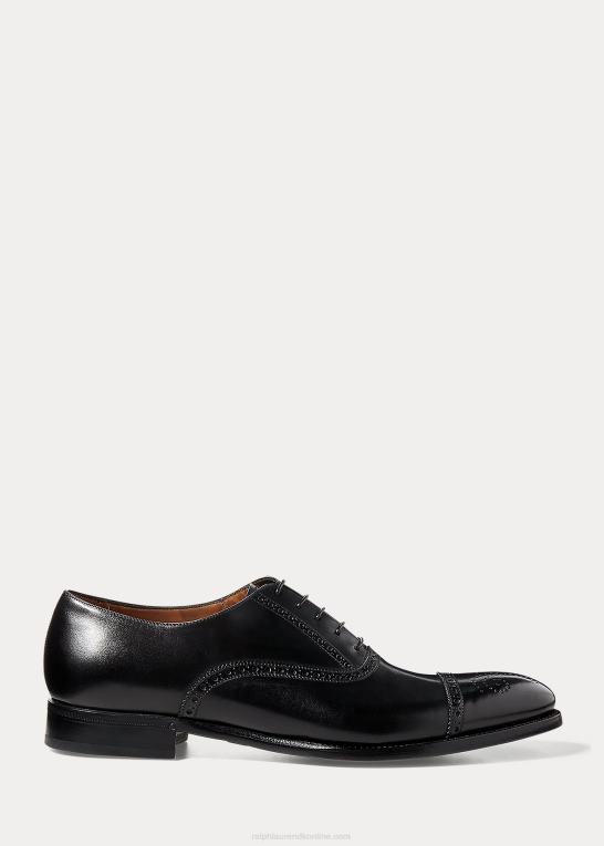 sort Mænd Ralph Lauren denver cap-toe sko Z426B8734