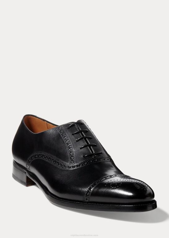 sort Mænd Ralph Lauren denver cap-toe sko Z426B8734