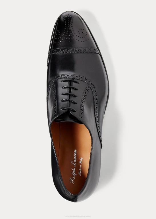 sort Mænd Ralph Lauren denver cap-toe sko Z426B8734